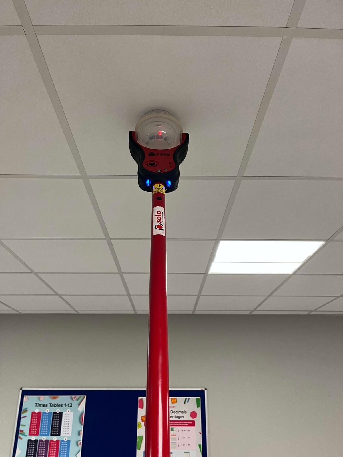 Solo detector testing by Faith Systems